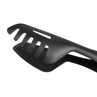 Tupperware Nudeln Pasta  Zange schwarz servieren Spaghetti Farfalle Küche Esszimmer NEU