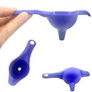 Tupperware Trichter klein blau/ lila Backen Kochen NEU