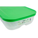 Tupperware Klimaoase 1,8 l flach grün...