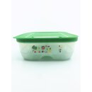 Tupperware Klimaoase 1,8 l flach grün Frischeverschluss Gemüse Kühlschrank Aufbewahrung NEU