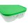 Tupperware Klimaoase 1,8 l flach grün Frischeverschluss Gemüse Kühlschrank Aufbewahrung NEU
