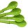 Tupperware Kinderlöffel Eierlöffel Babylöffel Hängelöffel Set 4 Stück bunt rot, limette, hellblau, dunkelblau NEU