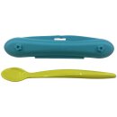 Tupperware Babylöffel türkis /  limette  mit Hülle NEU