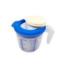 Tupperware Rühr-Mix Candy 1,25 L Rührbecher Messbecher mit Deckel & Silikonboden BPA-frei NEU