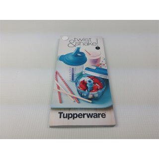 Tupperware Rezeptheft für  Turbo Chef + Shake it / Shaker NEU