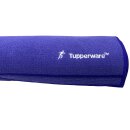 Tupperware Sporthandtuch Faser Pro lila Handtuch Sport Sauna Freizeit Hobby NEU