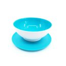 Tupperware Allegra Schüssel hellblau / weiß  275 ml Dessertschüssel Servierschalen servieren essen NEU