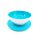 Tupperware Allegra Schüssel hellblau / weiß  275 ml Dessertschüssel Servierschalen servieren essen NEU