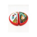 Tupperware Set Lunchbox Junge und Meerjungfrau halbrund...