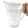 Tupperware Diamant Kanne 2 l mit Deckel Glasoptik Stella Eleganz Krug Getränke servieren NEU