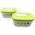 Tupperware Klimaoase limette 375 ml Prima Klima 2-er Set NEU