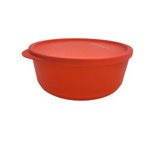 Tupperware Frische Runde Geburtstagskracher rot Schüssel Behälter mit Deckel 950 ml NEU