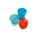 Tupperware Set Frische Runde Geburtstagskracher 3 - teilig Schüssel Behälter mit Deckel 3,3 + 2,1 l + 950 ml NEU