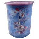 Tupperware Bingo FROZEN Anna und Elsa Die Eiskönigin 1,25 l brombeer blau Aufbewahrung Vorräte Spielzeug NEU