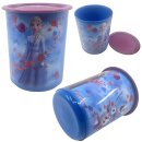 Tupperware Bingo FROZEN Anna und Elsa Die Eiskönigin 1,25 l brombeer blau Aufbewahrung Vorräte Spielzeug NEU
