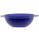 Tupperware Maximilian Sieb 3,75 l Abtropf- Standsieb Multisieb Blau NEU