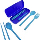 Tupperware Besteck Essstäbchen Picknick Set zum Mitnehmen NEU