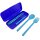 Tupperware Besteck Essstäbchen Picknick Set zum Mitnehmen NEU