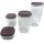 Tupperware Set Skyline 4- teilig 1,8l+ 1,3l + 780ml+ 240 ml Vorratsdose Glasoptik / brombeer Glitzer Vorrat Kaffee Tee Mehl Lebensmittel NEU