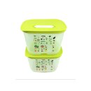 Tupperware Set 2x Klimaoase 1,8 l Prima Klima limette /...