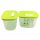 Tupperware Set 2x Klimaoase 1,8 l Prima Klima limette / grün  NEU