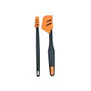 Tupperware Set Griffbereit großer Top - Schaber + kleiner Top - Schaber schwarz orangeTeigschaber D167 Teigspachtel NEU