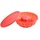 Tupperware Kleiner Prinz Kranz Sturzform Pudding Puddingform Form 1 l korallenrot orange Dessert NEU