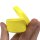 Tupperware Semmelrunde Hamburger Lunchbox mit Dressingbehälter hellblau / gelb Soße zum Mitnehmen Bagel Brötchen Salat NEU