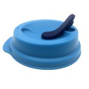 Tupperware Eco+ Kaffeebecher petrol / türkis 490 ml Coffee to Go blau Kaffee Tee Heißgetränke NEU
