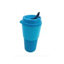 Tupperware Eco+ Kaffeebecher petrol / türkis 490 ml...