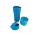 Tupperware Eco+ Kaffeebecher petrol / türkis 490 ml Coffee to Go blau Kaffee Tee Heißgetränke NEU