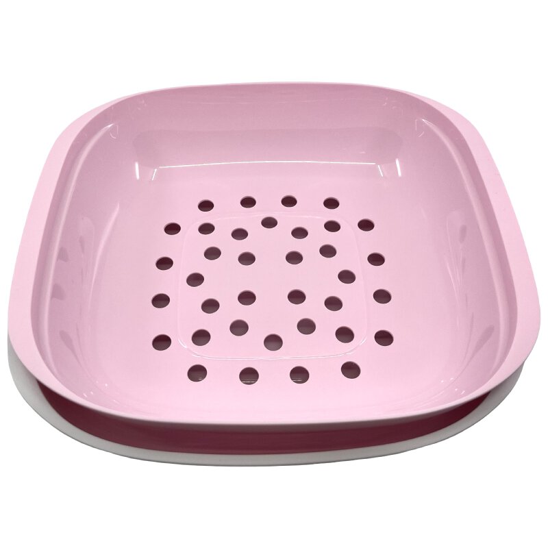 schüssel mit siebeinsatz und deckel tupperware