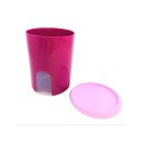Tupperware kleine Durchblick pink/ rose 1,25 l Vorratsdose Bingo Dose Kaffee, Zucker, Kekse NEU