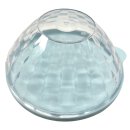 Tupperware Diamant Schüssel + Deckel  Glasoptik/ hellblau 500 ml NEU
