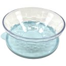 Tupperware Diamant Schüssel + Deckel  Glasoptik/ hellblau 500 ml NEU