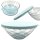 Tupperware Diamant Schüssel + Deckel  Glasoptik/ hellblau 500 ml NEU
