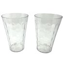 Tupperware Diamant Becher 2 Stück 475 ml Glasoptik...