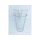 Tupperware Diamant Becher 2 Stück 475 ml Glasoptik  stilvoll transparent bruchfest edel Getränke Saft Kaffee NEU