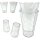 Tupperware Diamant Becher 2 Stück 475 ml Glasoptik  stilvoll transparent bruchfest edel Getränke Saft Kaffee NEU