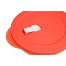 Tupperware Crystal Wave 900 ml Erdbeer / Koralle Mikrowelle aufwärmen erhitzen NEU