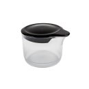 Tupperware Tupper Time 250 ml  Zuckerstreuer Marmelade Dips schwarz / transparent NEU