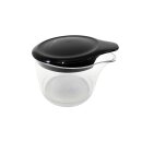 Tupperware Tupper Time 250 ml  Zuckerstreuer Marmelade Dips schwarz / transparent NEU