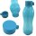 Tupperware Trinkflasche 1l türkis Schraubverschluß Eco Easy caribean Sea NEU