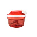 Tupperware Turbo Chef Super Sonic rot Zerkleinerer Zwiebelschneider Dips Pesto Nüsse Snacks schnell zubereiten NEU