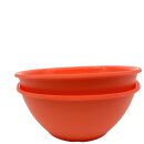 Tupperware Schüsselset Jumbo 2 x 400  ml lachs / wassermelone NEU