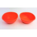 Tupperware Schüsselset Jumbo 2 x 400  ml lachs / wassermelone NEU