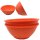 Tupperware Schüsselset Jumbo 2 x 400  ml lachs / wassermelone NEU