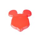 Tupperware Kinderteller Mickey Mouse mit Besteck Löffel + Gabel rot Kind Essen Spaß NEU