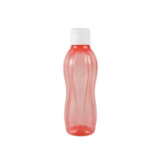 Tupperware Trinkflasche Eco Easy  korallenrot transparent  750 ml NEU