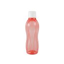 Tupperware Trinkflasche Eco Easy  korallenrot transparent...
